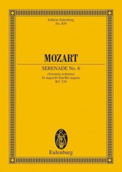 Serenade No. 6 D Major K.239 Standard