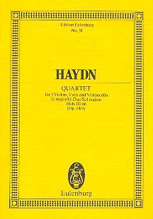 String Quartet G Major Op. 64/4 Hob. III:66 