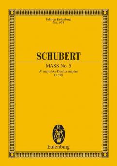 Mass No. 5 Ab Major D 678 Standard