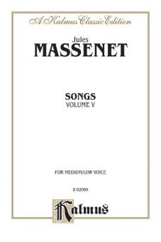 Songs Vol. 5 (Medium/Low Voice) 