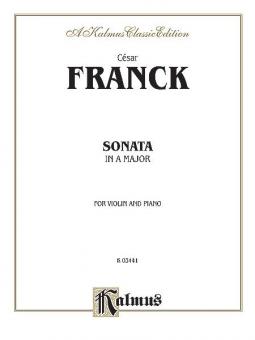 Sonata In A Major Standard