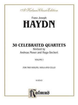Thirty Celebrated String Quartets Vol. 1 Standard