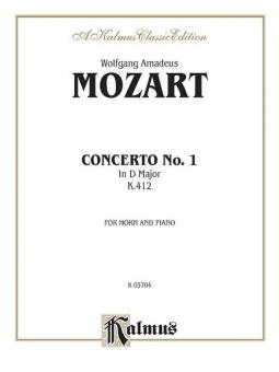 Horn Concerto No. 1 in D Major, K. 412 Standard