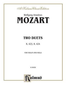 Two Duets, K. 423, K. 424 Standard