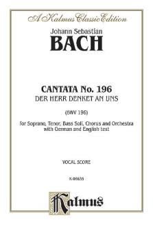 Cantata No. 196 - Der Herr denket an uns 