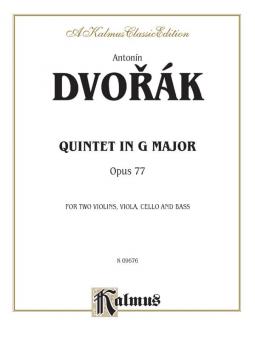 Quintet in G Major, Op. 77 Standard