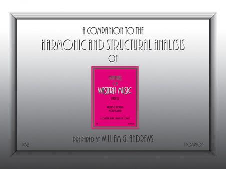 A Companion To The Harmonic And Structural Analysis 