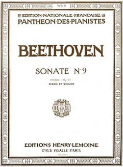 Sonate no 9 'Kreutzer' 