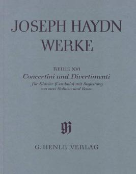 Concertini and Divertimenti for Piano (Harpsichord) 