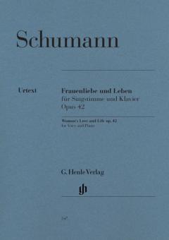 Woman's Love and Life for Voice and Piano op. 42 