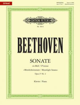 Sonata No. 14 C sharp min Op. 27 No. 2 'Moonlight' 