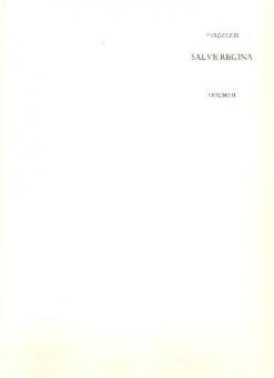 Salve Regina für Alt und Streichorchester 