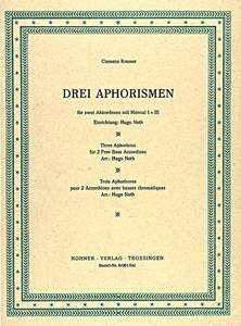 Three Aphorisms 