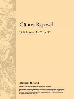 Violinkonzert Nr. 2 op. 87 