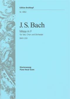 Messe in F-Dur BWV 233 