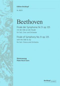 Finale of the Symphony no. 9 D minor op. 125 