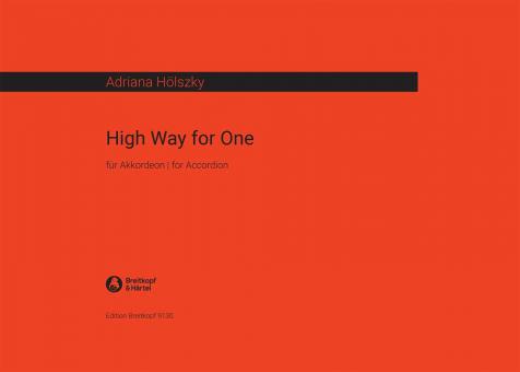 High Way For One 