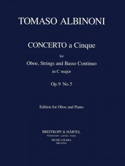 Concerto à 5 C major op. 9/5 