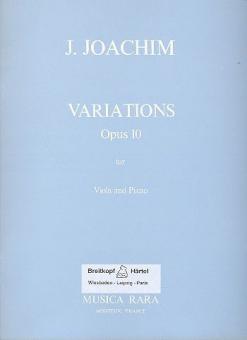 Variationen op. 10 