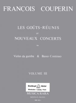 Les Goûts Réunis ou Nouveaux Concerts 3 
