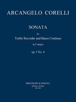 Sonate in F-Dur op. 5/4 