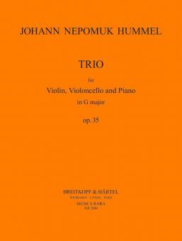 Klaviertrio G-dur op. 35 