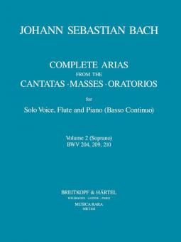 Complete Arias from the Cantatas, Masses, Oratorios Vol. 2 