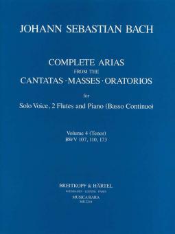 Complete Arias from the Cantatas, Masses, Oratorios Vol. 4 