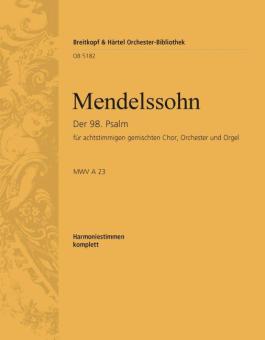Der 98. Psalm op. 91 