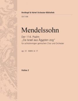 Der 114. Psalm op. 51 