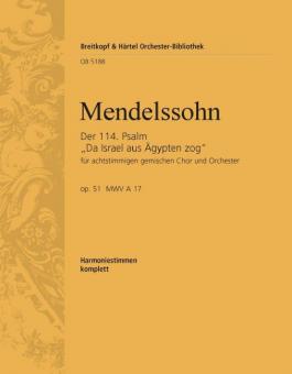 Der 114. Psalm op. 51 