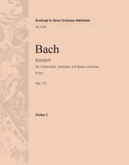 Violoncellokonzert B-Dur Wq 171 