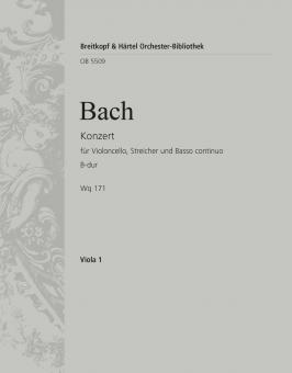 Violoncellokonzert B-Dur Wq 171 