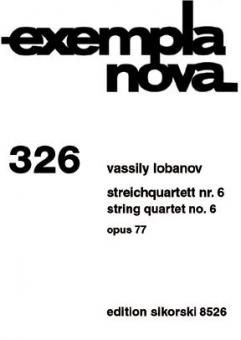 String Quartet No. 6 