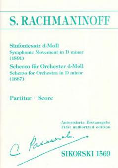 Symphonic Movement (1891) / Scherzo for Orchestra (1887) 