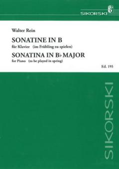 Sonatina in B flat major 