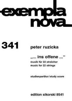 ...Ins Offene... 
