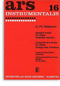Concerto for Oboe, Strings and basso continuo 
