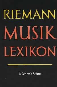 Riemann Musiklexikon 2 