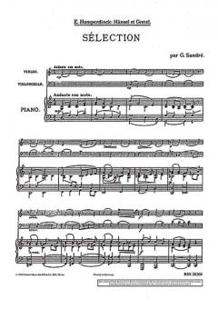 Hansel and Gretel Standard