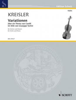 Variations of the Theme by Corelli F Major Standard