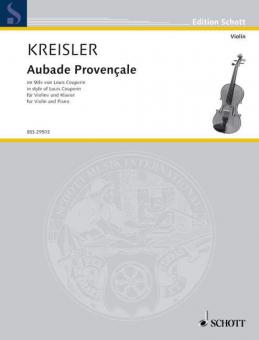 Aubade Provençale Standard