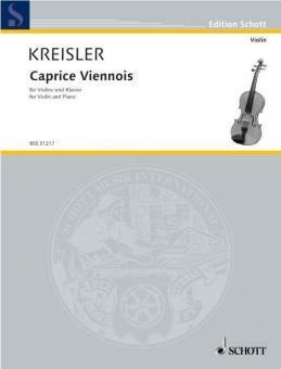 Caprice Viennois op. 2 Standard