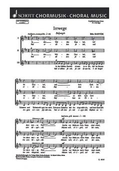 18 Chorlieder Nr. 11 