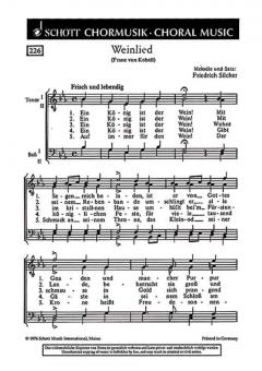 Weinlied Standard