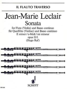 Sonata E Minor Op. 2/1 Standard