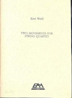 2 Movements op. 8 