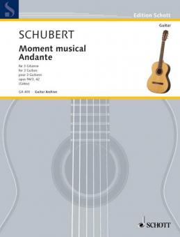 Moment Musical and Andante Standard