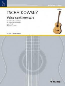 Valse sentimentale op. 51/6 Standard