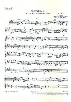 Concerto A Major H 437-39, Wq 168, 172, 29 Standard